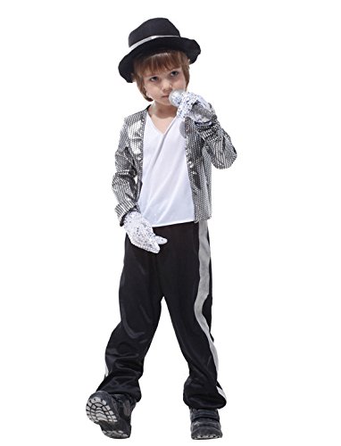 Amazon.co.jp: [HIMOE] マイケル・ジャクソン 仮装 子供用 男の子